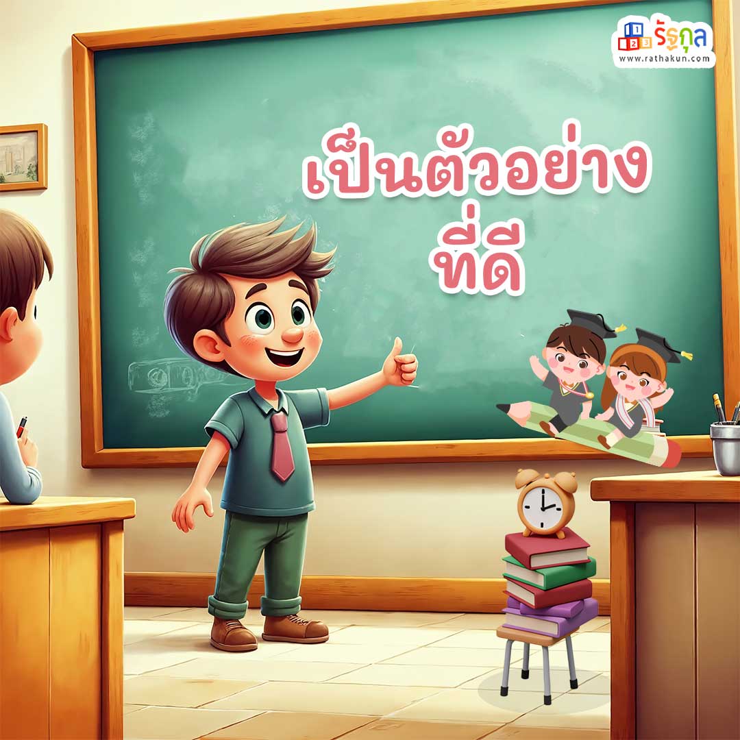 3. เป็นตัวอย่างที่ดี