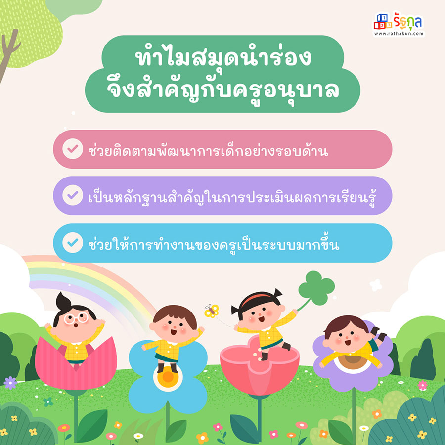 สมุดรายงานประจำตัวเด็กปฐมวัย (สมุดนำร่อง) คืออะไร? ทำไมครูอนุบาลต้องมี